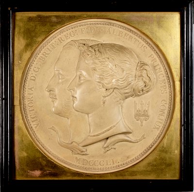 Modelo para medallas oficiales de premios de la Gran Exposición, 1851 de William Wyon